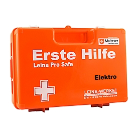 Erste Hilfe-Koffer Pro Safe Plus AT, ABS-Kunststoff, Orange, Inhalt gem. ÖNORM Z 1020 Typ II Elektro
