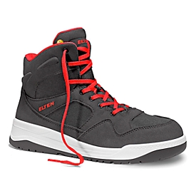 ESD-Sicherheitsschuh ELTEN MAVERICK BLACK MID, S1P, Stahlkappe, Größe 41