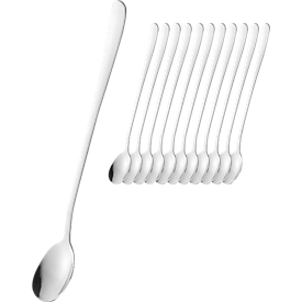 ESMEYER SYLVIA Langstiellöffel 12er Pack Edelstahl 18/0, poliert, Länge 19,9 cm – Sparpreis