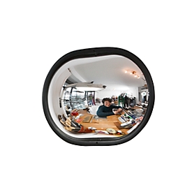 Espejo convexo, ovalado, 1 kg, 360 x 260 x 75 mm