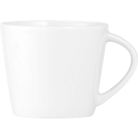 Espresso cup Caterado ISTA, round, volume 100 ml, Ø 66 x H 57 mm, porcelain, white, 6 pieces