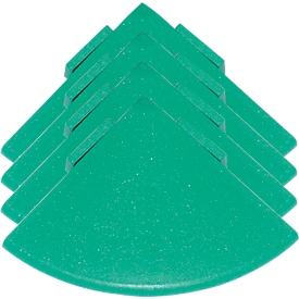 Esquinas para rejilla para suelo Yoga Rost®, verde, 4 unidades