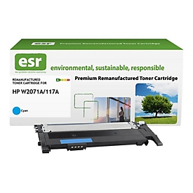 ESR - Cyan - kompatibel - Karton - wiederaufbereitet - Tonerpatrone (Alternative zu: HP W2071A)