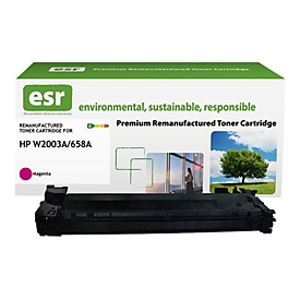 ESR - Magenta - kompatibel - Box - wiederaufbereitet - Tonerpatrone (Alternative zu: HP 658A)