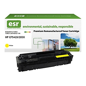 ESR - mit hoher Kapazität - Gelb - wiederaufbereitet - Tonerpatrone (Alternative zu: HP CF542X)