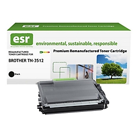 ESR - Schwarz - kompatibel - Karton - wiederaufbereitet - Tonerpatrone (Alternative zu: Brother TN3512)