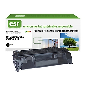 ESR - Schwarz - kompatibel - wiederaufbereitet - Tonerpatrone (Alternative zu: HP CE505A) - für HP LaserJet P2035, P2035n, P2055, P2055d, P2055dn, P2055x