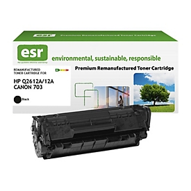 ESR - Schwarz - Tonerpatrone (Alternative zu: HP Q2612A)