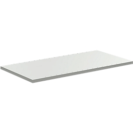 Estante para estantería modular An 1000 x P 300 mm, gris luminoso