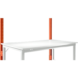 Estructura pórtica adicional, bajo, Mesa básica SPEZIAL mesa de trabajo/banco de trabajo UNIVERSAL/PROFI, rojo anaranjado