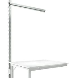 Estructura pórtica adicional para mesa de extensión STANDARD sistema mesa de trabajo/banco de trabajo UNIVERSAL/PROFI, 1250 mm, gris luminoso