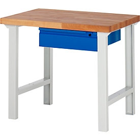 Établi type 7001-1, l. 1000 x P 700 x H 840 mm