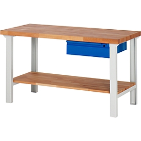 Établi type 7001-7, l. 1500 x P 700 x H 840 mm