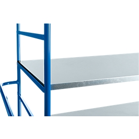 Etagenboden verz. Stahlblech L 1045 x B 640 mm