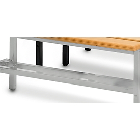 Étagère à chaussures, pour banc, L 995 x P 200 mm (livré sans banc)