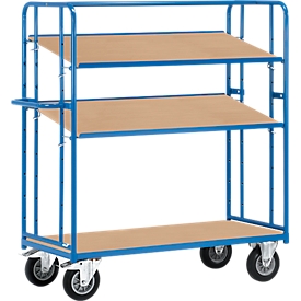 Etagewagen, 1430 x 620 x 1560, 3 legborden