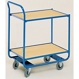 Etagewagen, 2 etages, L 760 x B 520 mm, draagvermogen 150 kg