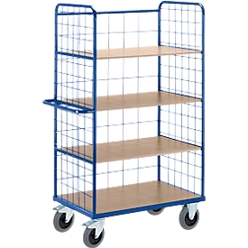 Etagewagen met rooster, L 1200 x B 800 mm