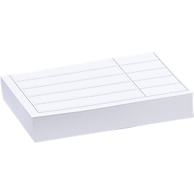 Etiket voor inzetbak, staal, 100 stuks