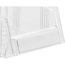 Etiketten, für Treston Schubladen Serie 1015, B 83 x H 23 mm, Karton, weiß, 100 Stück