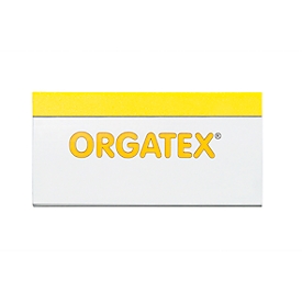 Etiquetas insertables magnéticas ORGATEX Color, 60 x 150 mm, amarillo, 100 uds.