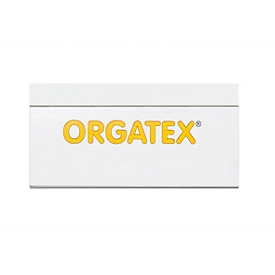 Etiquetas insertables magnéticas ORGATEX estándar, 27 x 75 mm, 100 unidades