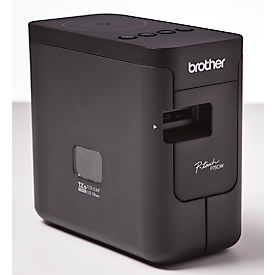 Etiqueteuse Brother PT-750W, 30 mm/sec, USB/WLAN/FNC, pour rubans TZe de 3,5-24 mm de large, L 78 x P 152 x H 143 mm, anthracite