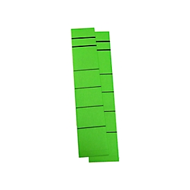 Étiquette pour classeur, largeur de tranche 39 mm, autocollant, 10 p., vert