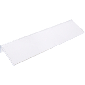 Etiquettes pour boîte à tiroirs TRESTON BiOX 3020, 4020 &amp; 5020, étiquettes de protection incluses, bioplastique, transparent, 15 pièces