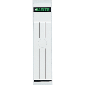 Étiquettes pour classeurs LEITZ®, pour classeurs suspendus, largeur de tranche 80 mm, autocollant, 10 p.
