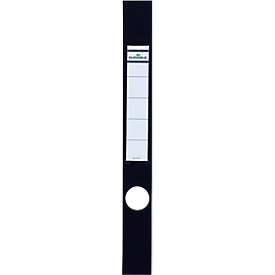 Étiquettes pour classeurs Ordofix DURABLE, largeur de tranche 60 mm, autocollant, 10 p., noir