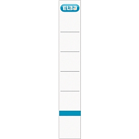 Étiquettes pour classeurs smart ELBA, largeur de tranche 50 mm, autocollant, 10 p.