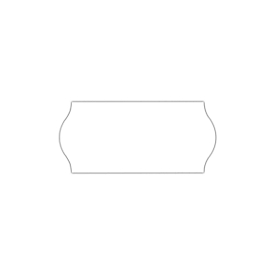Étiquettes pour divers. étiqueteuses, blanc (détachable), 10 rouleaux