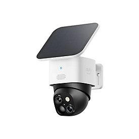 Eufy SoloCam S340 - Netzwerk-Überwachungskamera - schwenken / neigen - Turret - wetterfest - Farbe (Tag&Nacht)