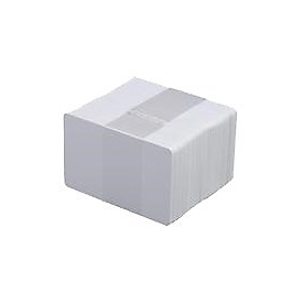 Evolis Classic Blank Cards - Polyvinylchlorid (PVC) - 20 mil - weiß - 100 Karte(n) Karten (Packung mit 5) - für Evolis Dualys Basic, Dualys Mag ISO, Pebble Basic, Pebble Mag ISO, Primacy 2, TATTOO2