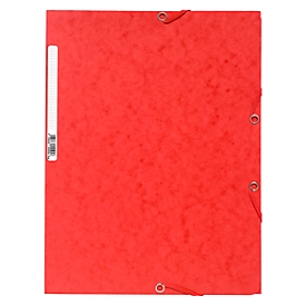 Exacompta corner file A4, red