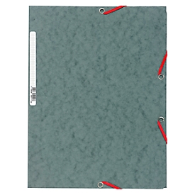Exacompta Eckspannmappe A4, grau