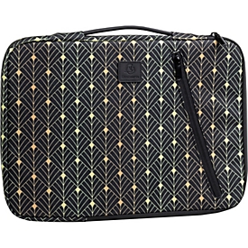Exacompta laptophoes Sleeve 13-14 inch Neo Deko, gewatteerd, hoekbescherming, oprolbaar handvat, voorvak, gerecycled
