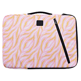 Exacompta Laptophülle Sleeve 15–16 Zoll Nude, gepolstert mit Eckschutz, versenkbarer Griff, 58% recycelt