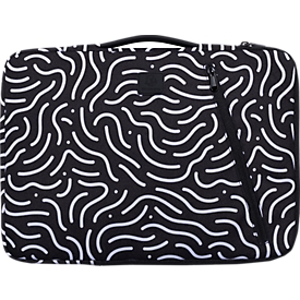 Exacompta laptoptas 15-16 inch Moon, gewatteerd met hoekbescherming, uitschuifbaar handvat, 58% gerecycled