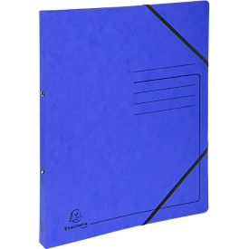 Exacompta ring binder, DIN A4, 2 round ring mechanism, back width 20 mm, blue