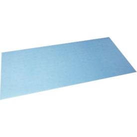 Exacompta Schreibunterlage BeeBlue, PU-Kunstleder, flexibel & rutschfest, abwischbar, B 400 x T 800 mm, himmelblau/marineblau