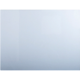 Exacompta sous-main Crystal, souple &amp; flexible, PVC, sans phtalates, antidérapant, effaçable, L 650 x P 500 mm, transparent