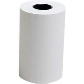 Exacompta Thermorolle, 1-lagig, für alle thermischen Zahlungsterminals, L 14 m x B 57 mm, Papier, weiss, 10 Stück