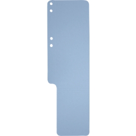 Exacompta verticale verdeelschotten, B 100 x H 320 mm, gemaakt van gerecycleerd karton, lichtblauw, 100 stuks