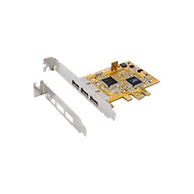 Exsys EX-11053 - USB-Adapter - PCIe Low-Profile - USB 2.0 x 3