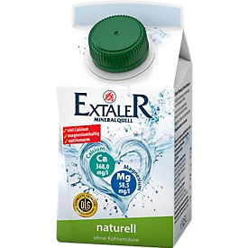 Extaler Mineralwasser Naturell, 8 Packungen mit jeweils 0,5 l