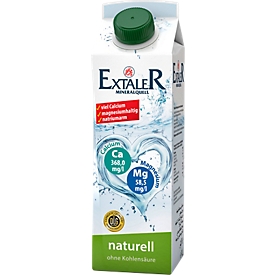 Extaler Mineralwasser Naturell, 8 Packungen mit jeweils 1 l