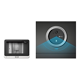 EZVIZ DP2C - Videogegensprechanlage - drahtlos (802.11b, 802.11g, 802.11n) - 10.9 cm (4.3") LCD Monitor - 1 Kamera(s) - CMOS