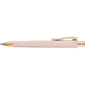 Faber-Castell Druckkugelschreiber Poly Ball XB, XB-Mine, pale rose